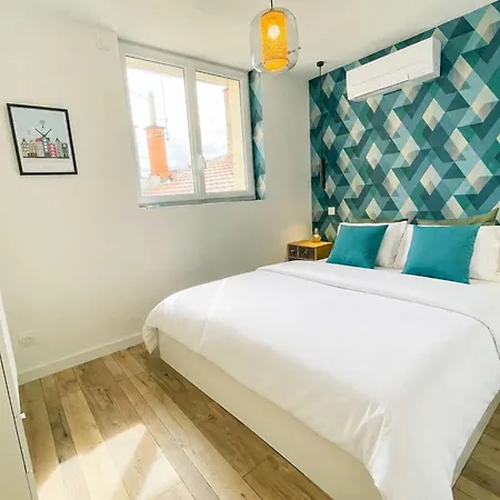 Appartement Clary - T2 Climatise Lumineux • 4 Pers • Hyper Centre • Vue Montagnes Grenoble